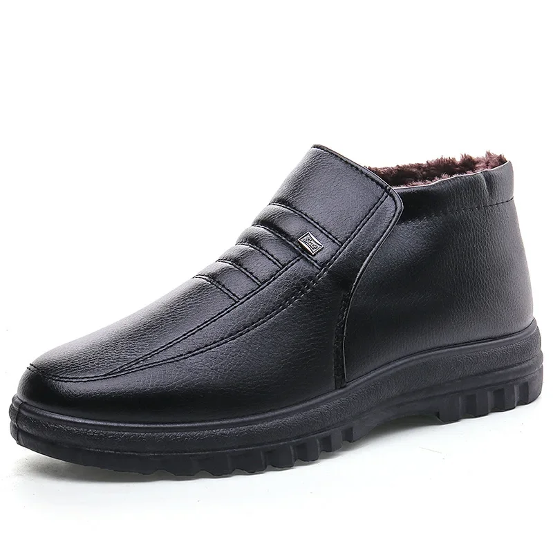 Men'S Shoes Hugo Boss - Plus Size Buty Męskie Zimowe Ciepłe