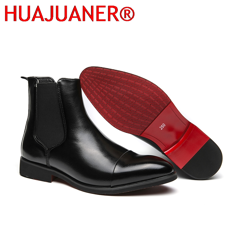 Men'S Shoes Hugo Boss - Męskie czarne botki Chelsea w stylu
