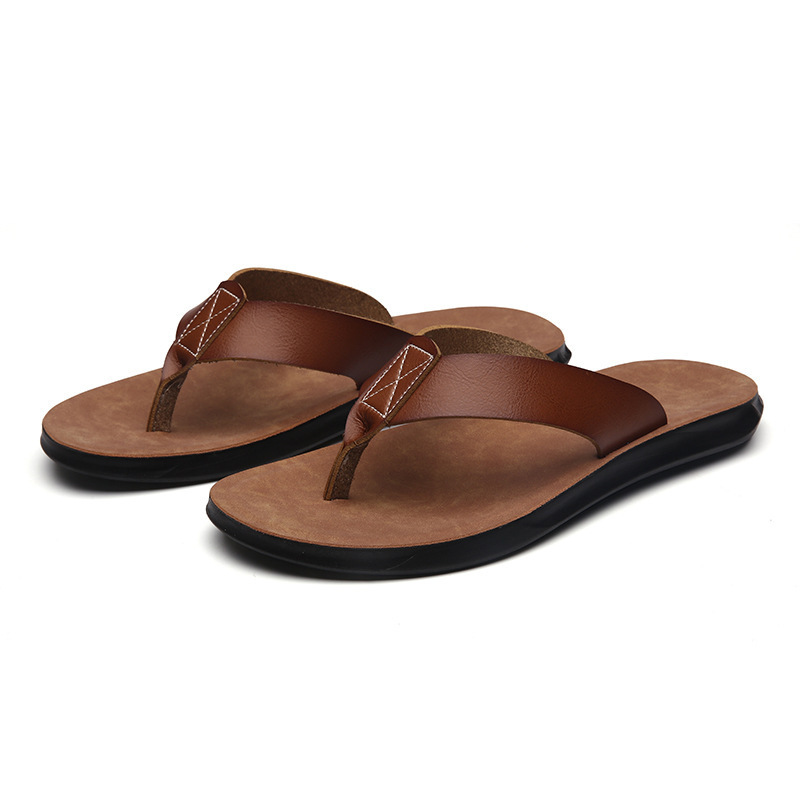 Men'S Shoes Hugo Boss - 38-47 Nowe włoskie skórzane klapki męskie,
