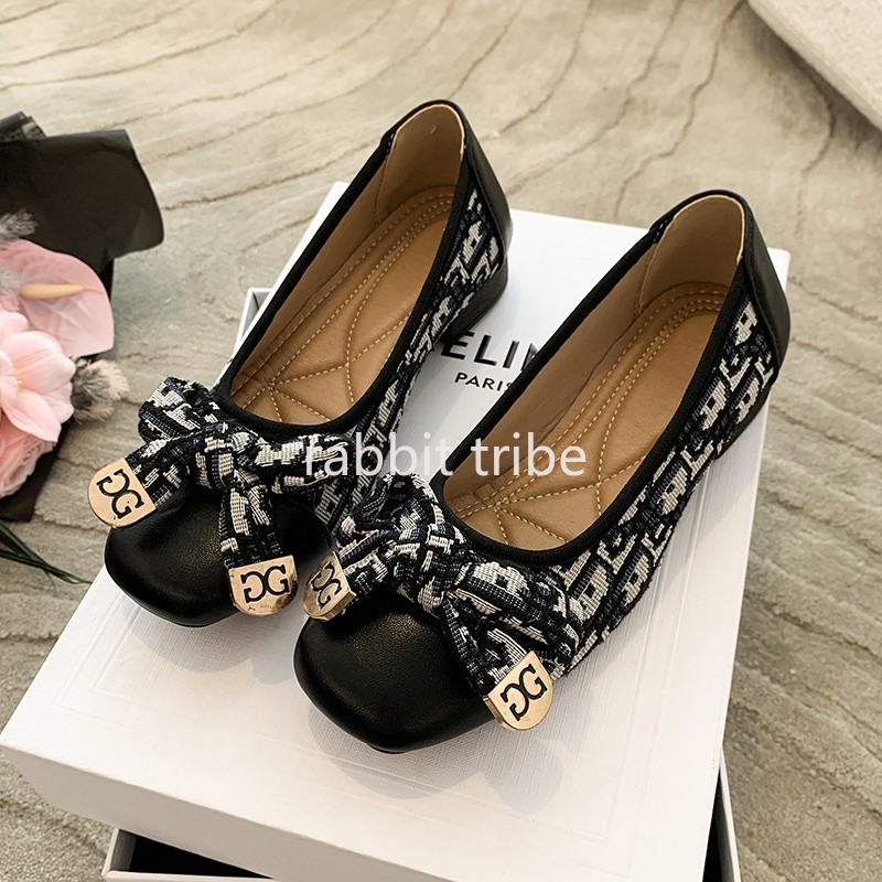 Men Shoes Casual - Wygodne francuskie damskie buty na obcasie,
