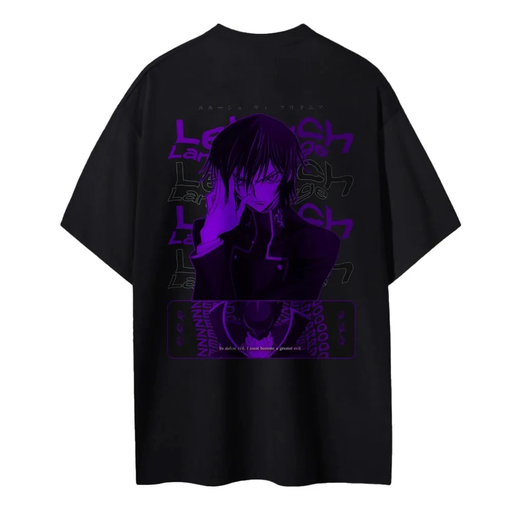 Men Shoes Quotes - Nowa koszulka Code Geass Lelouch Lamperouge