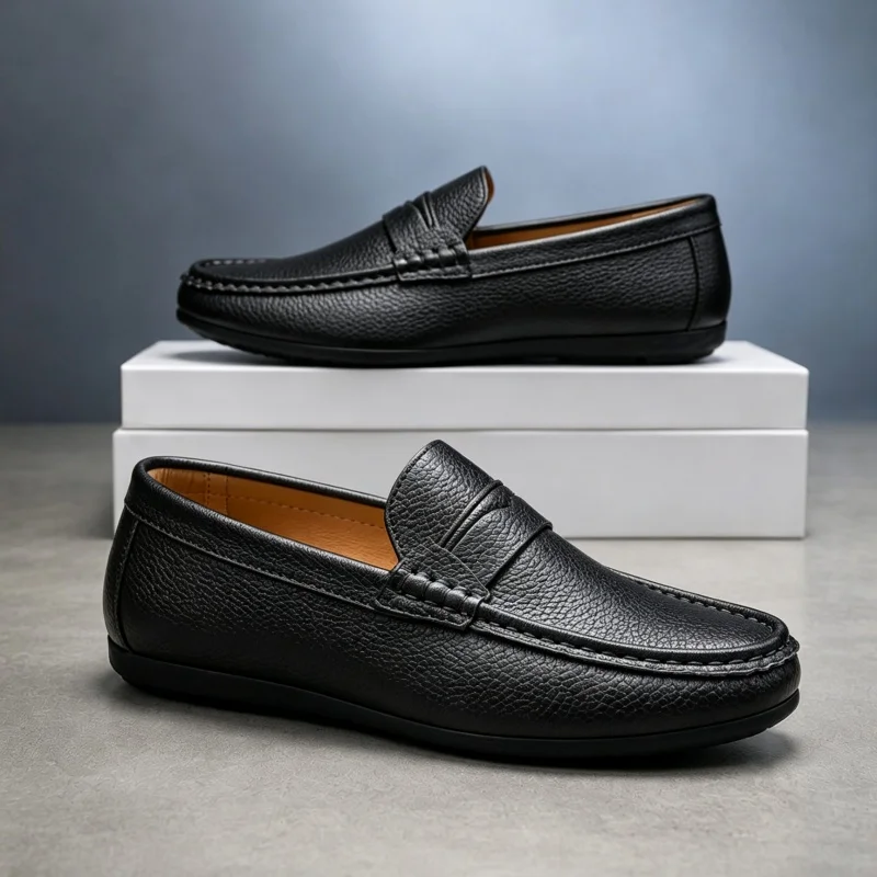 Men'S Shoes Hugo Boss - Klasyczne męskie buty codzienne, wsuwane, wygodne