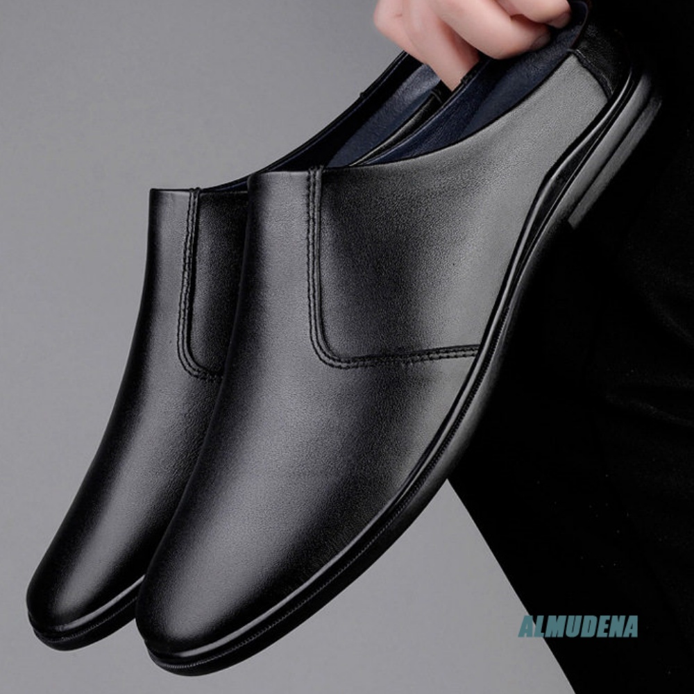 Minimalistyczne męskie bizneso – Men'S Shoes Black And White recenzja i cena