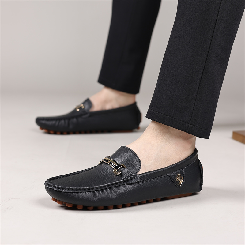 Męskie buty mokasyny w stylu b – Boat Shoe Leather recenzja i cena