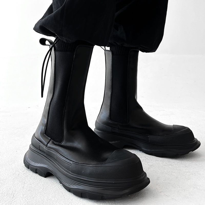 Męskie buty na platformie do k – Men'S Shoes Black And White recenzja i cena