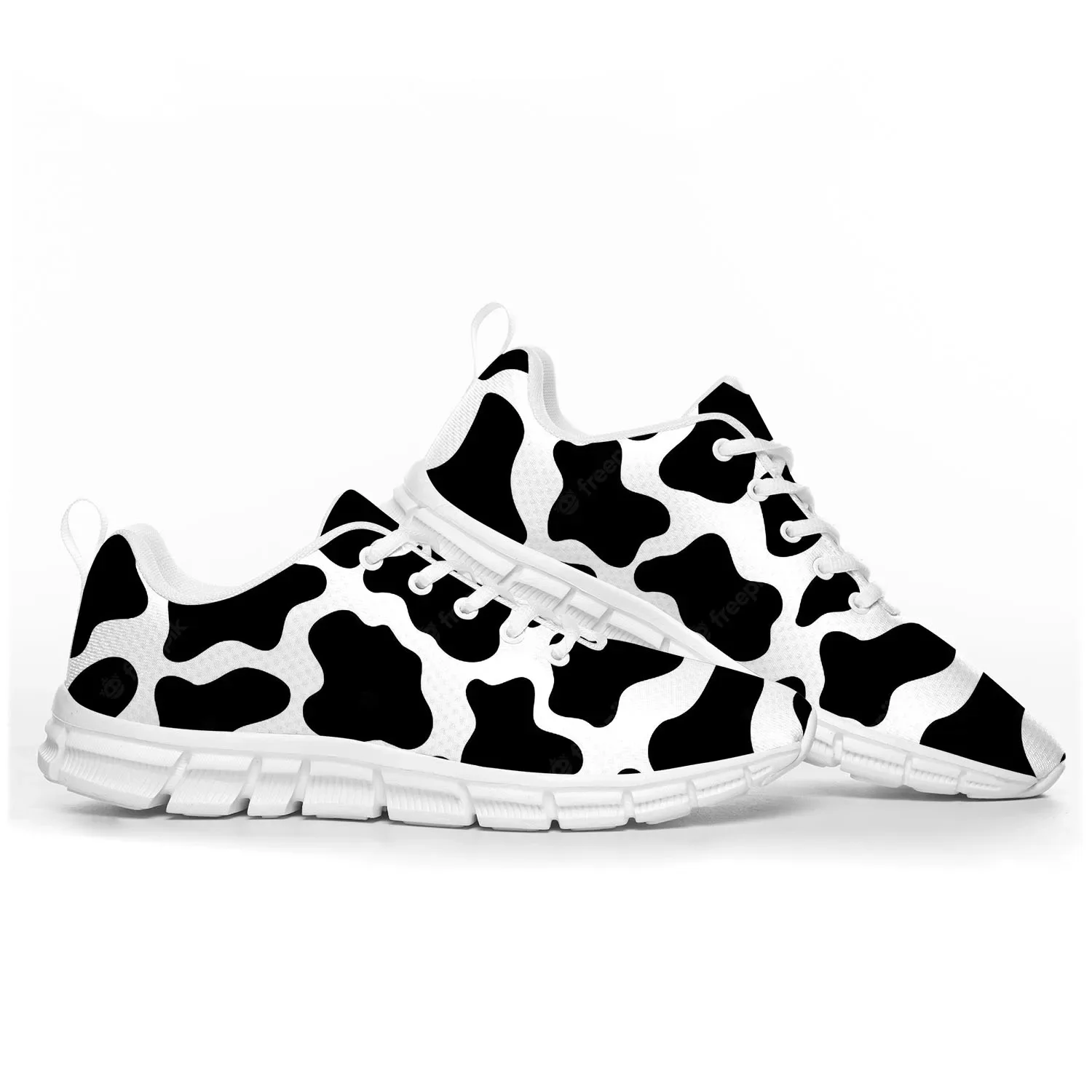 Buty sportowe z wzorem 3D w kr – Men'S Shoes Black And White recenzja i cena