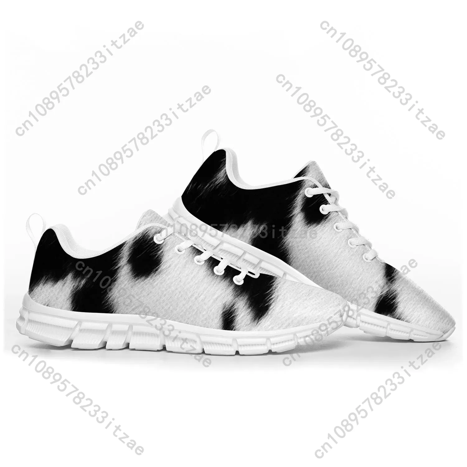 Buty sportowe z wzorem 3D w kr – Men'S Shoes Black And White recenzja i cena
