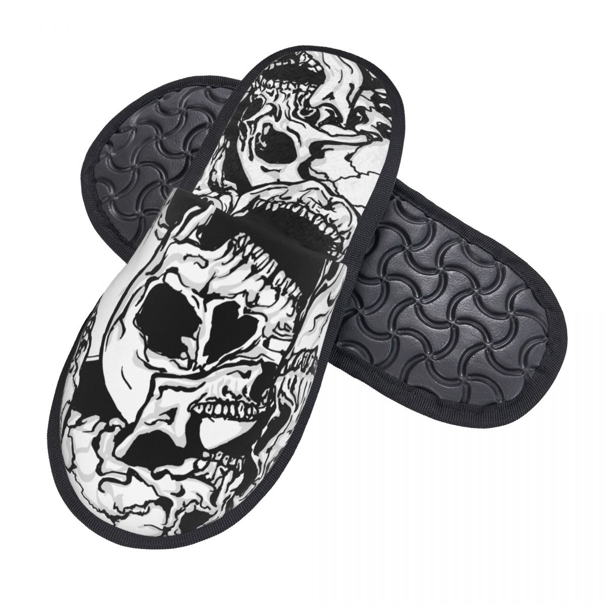 Czarne i białe kapcie domowe z – Men'S Shoes Black And White recenzja i cena