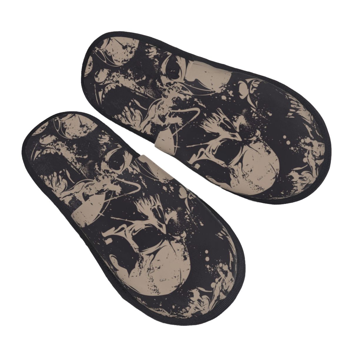 Czarne i białe kapcie domowe z – Men'S Shoes Black And White recenzja i cena