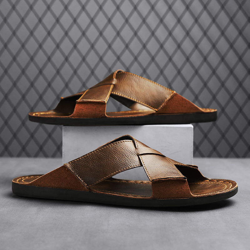 Męskie klapki ze skóry natural – Men'S Shoes Hugo Boss recenzja i cena