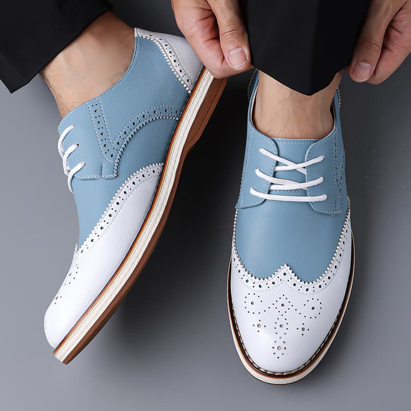 Męskie biało-niebieskie dwukol – Men'S Shoes Hugo Boss recenzja i cena