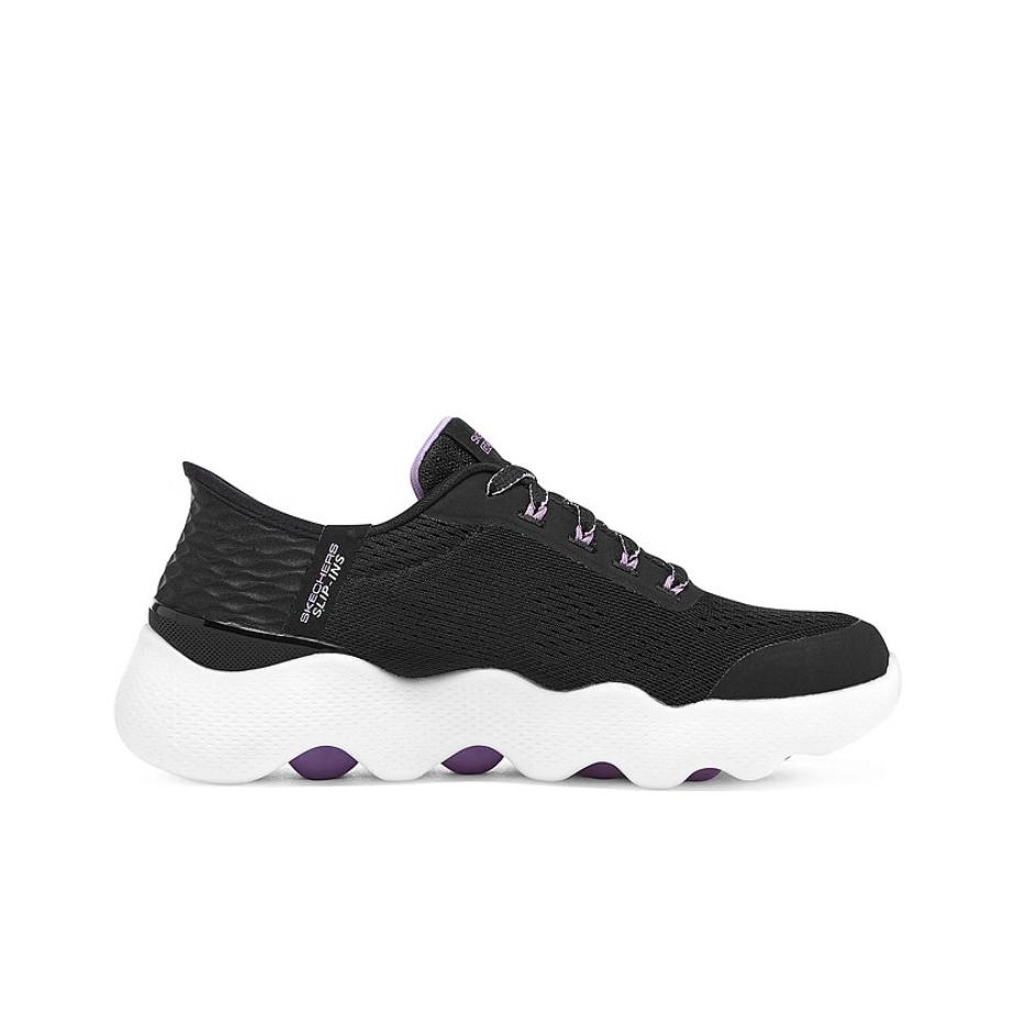 Skechers Go Walk Massage Fit – – Men'S Shoes Black And White recenzja i cena