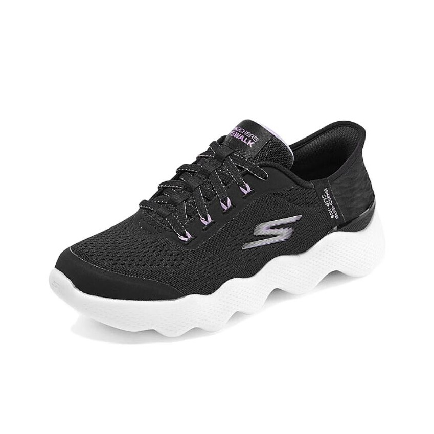Skechers Go Walk Massage Fit – – Men'S Shoes Black And White recenzja i cena
