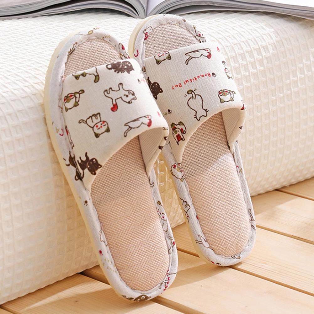 Damskie lniane kapcie domowe,  – Men Shoes On Sale recenzja i cena