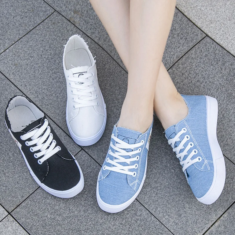 Damskie płócienne sneakersy na – Men Shoes On Sale recenzja i cena