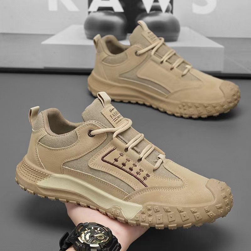 Męskie oddychające buty trekki – Boat Shoe Leather recenzja i cena