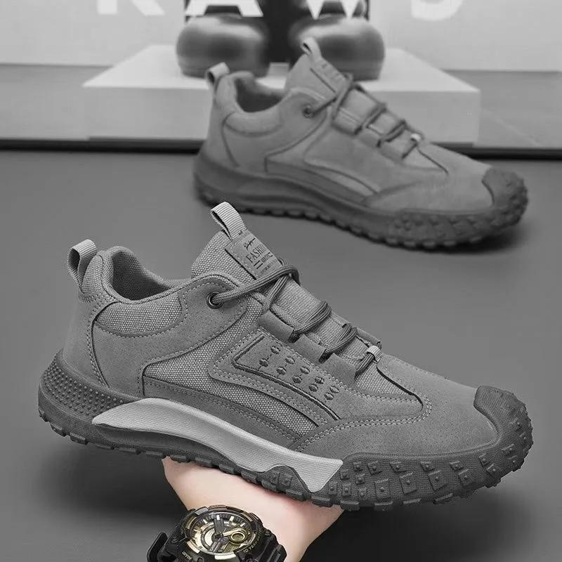 Męskie oddychające buty trekki – Boat Shoe Leather recenzja i cena