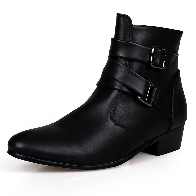 Luksusowe buty męskie Skórzane – Men'S Shoes Black And White recenzja i cena