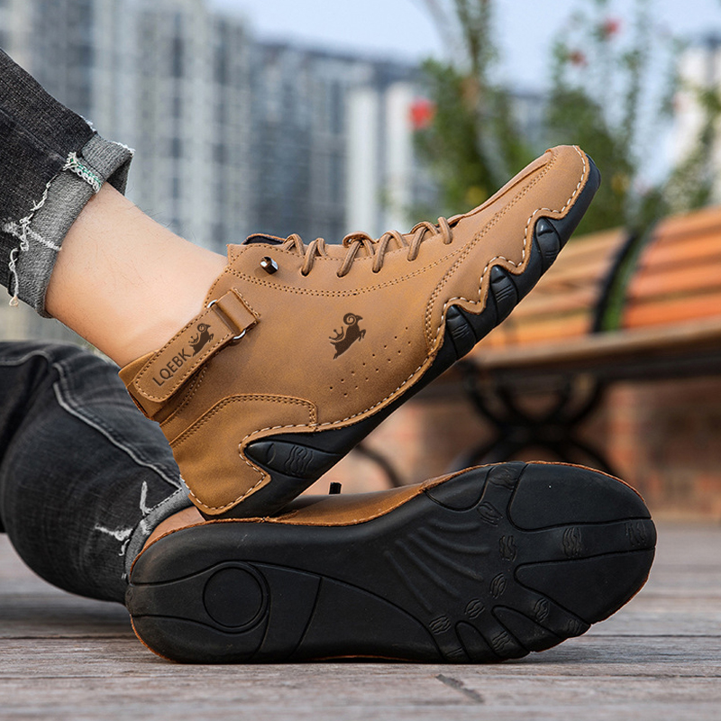 Skórzane buty męskie Casual Sn – Boat Shoe Leather recenzja i cena