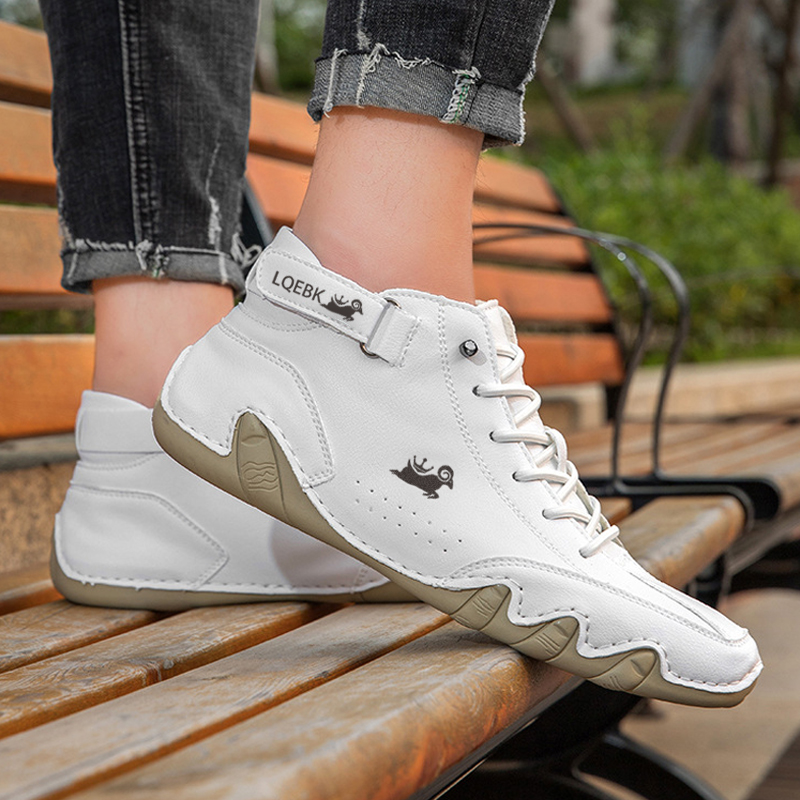 Skórzane buty męskie Casual Sn – Boat Shoe Leather recenzja i cena
