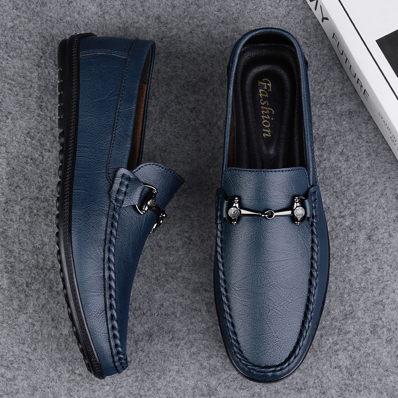 Nowe Czarne Męskie Loafersy Od – Boat Shoe Leather recenzja i cena