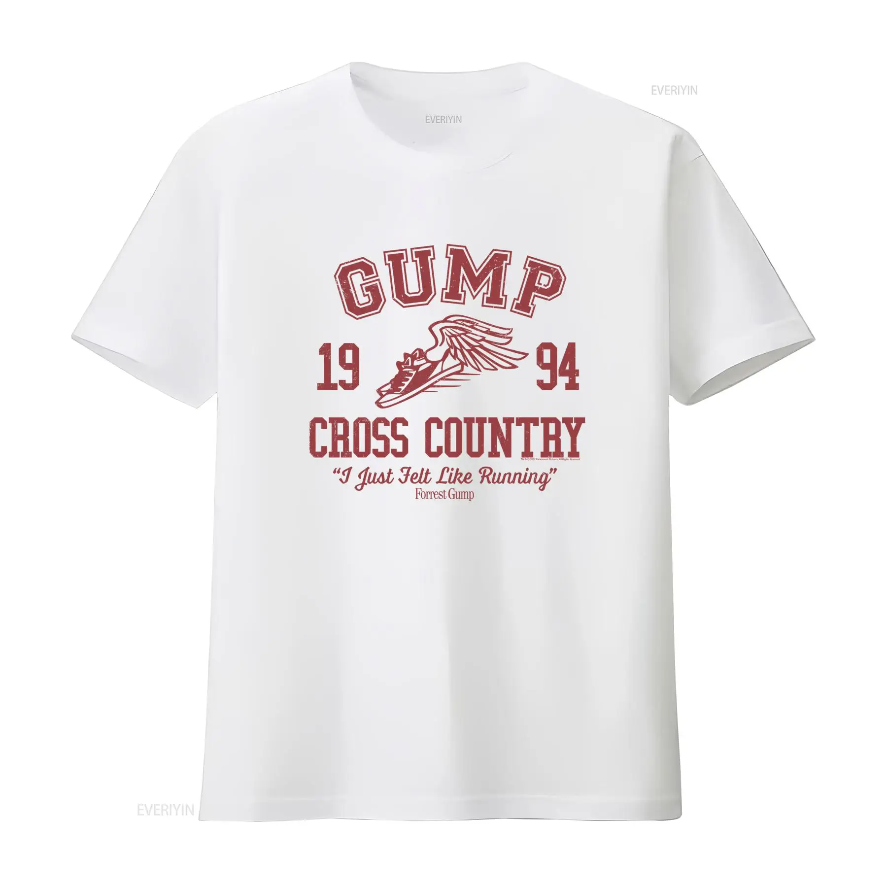 Forest Gump 1994 Men's T Shirt – Men Shoes Quotes recenzja i cena